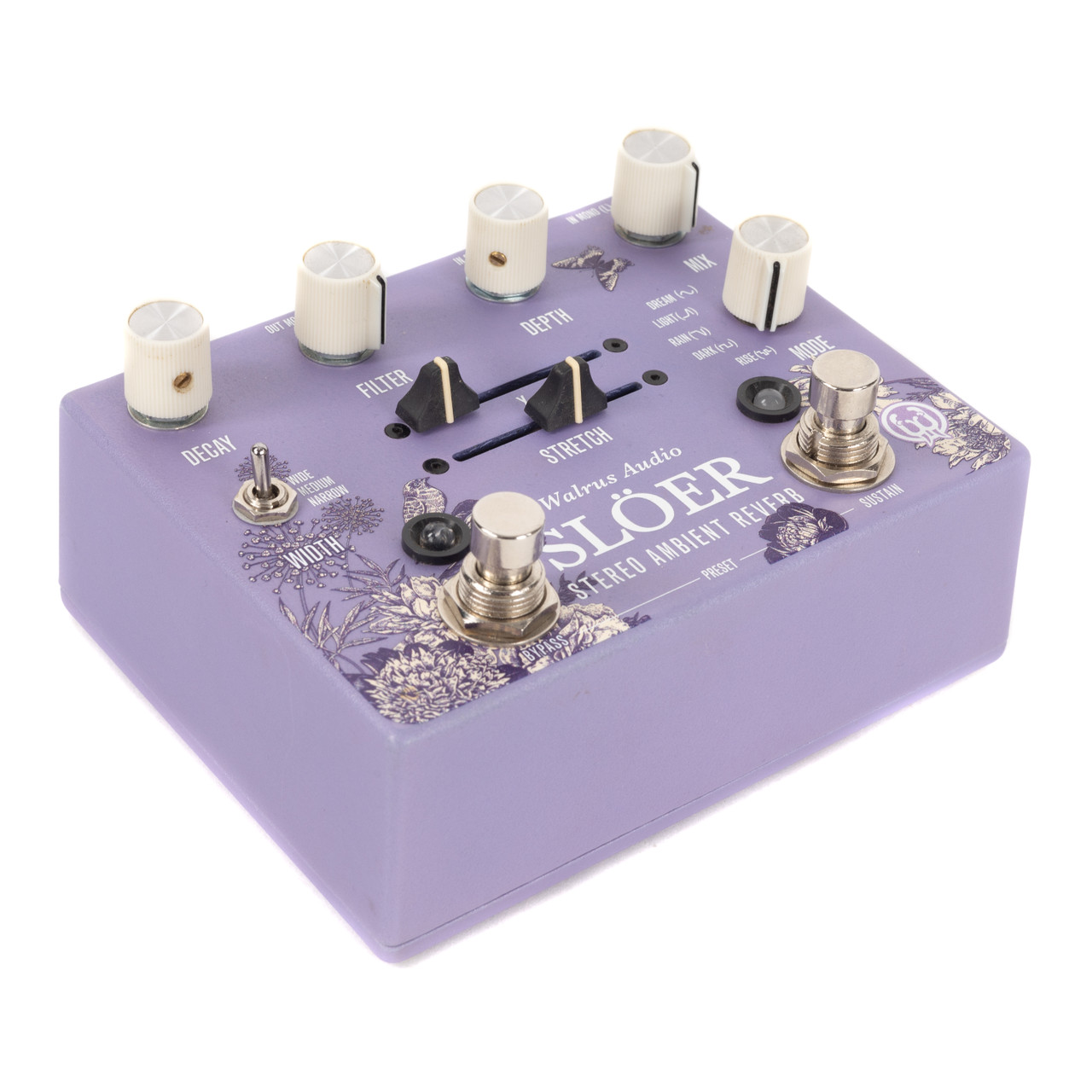 Used Walrus Audio Sloer Stereo Ambient Reverb Pedal - Cream City Music