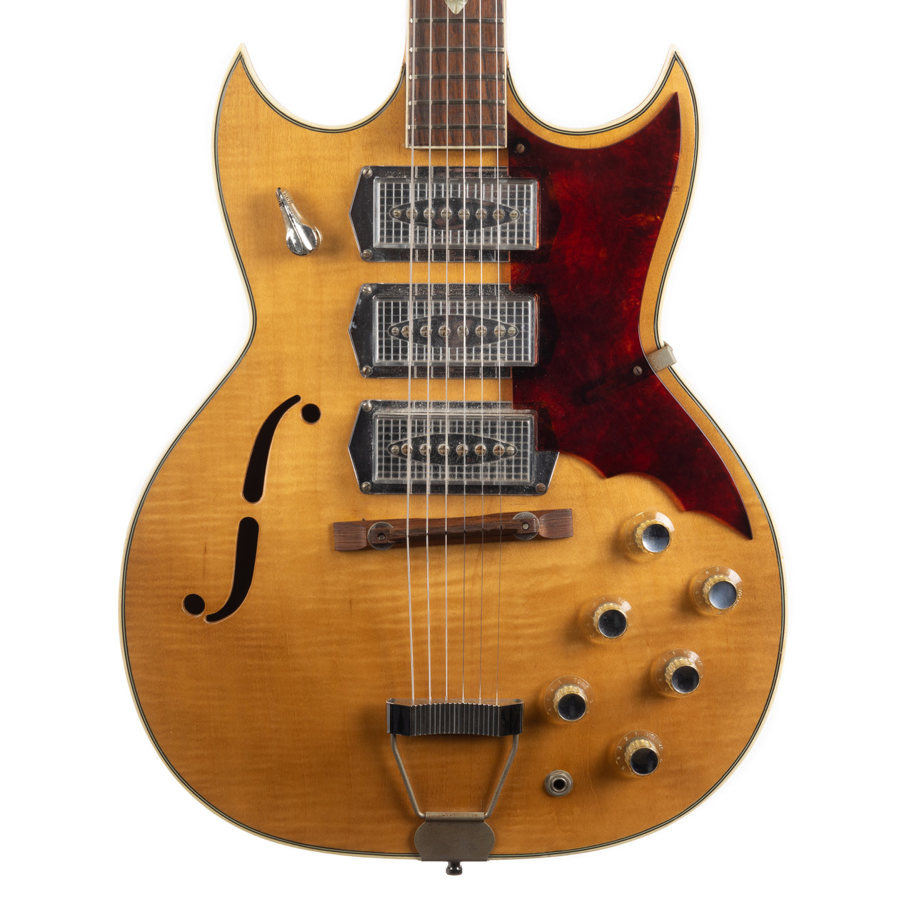 Vintage Airline Barney Kessel Swingmaster Natural 1960s | Cream