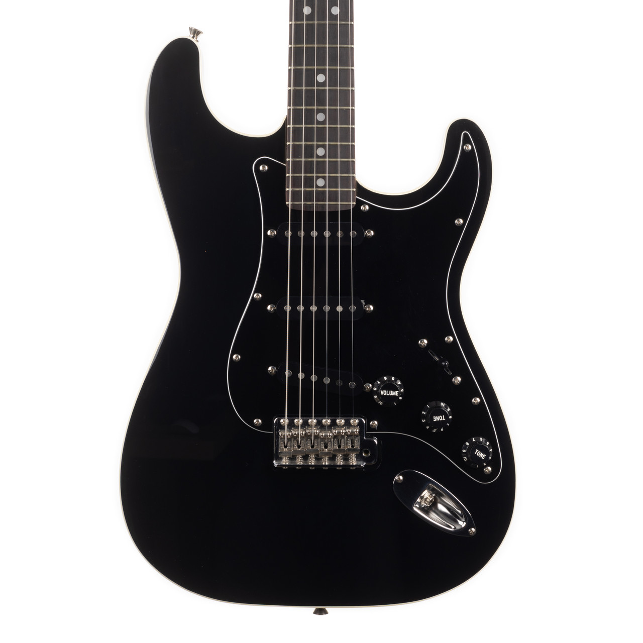 Used Fender AST-65 Aerodyne Stratocaster Black 2004 - Cream City Music