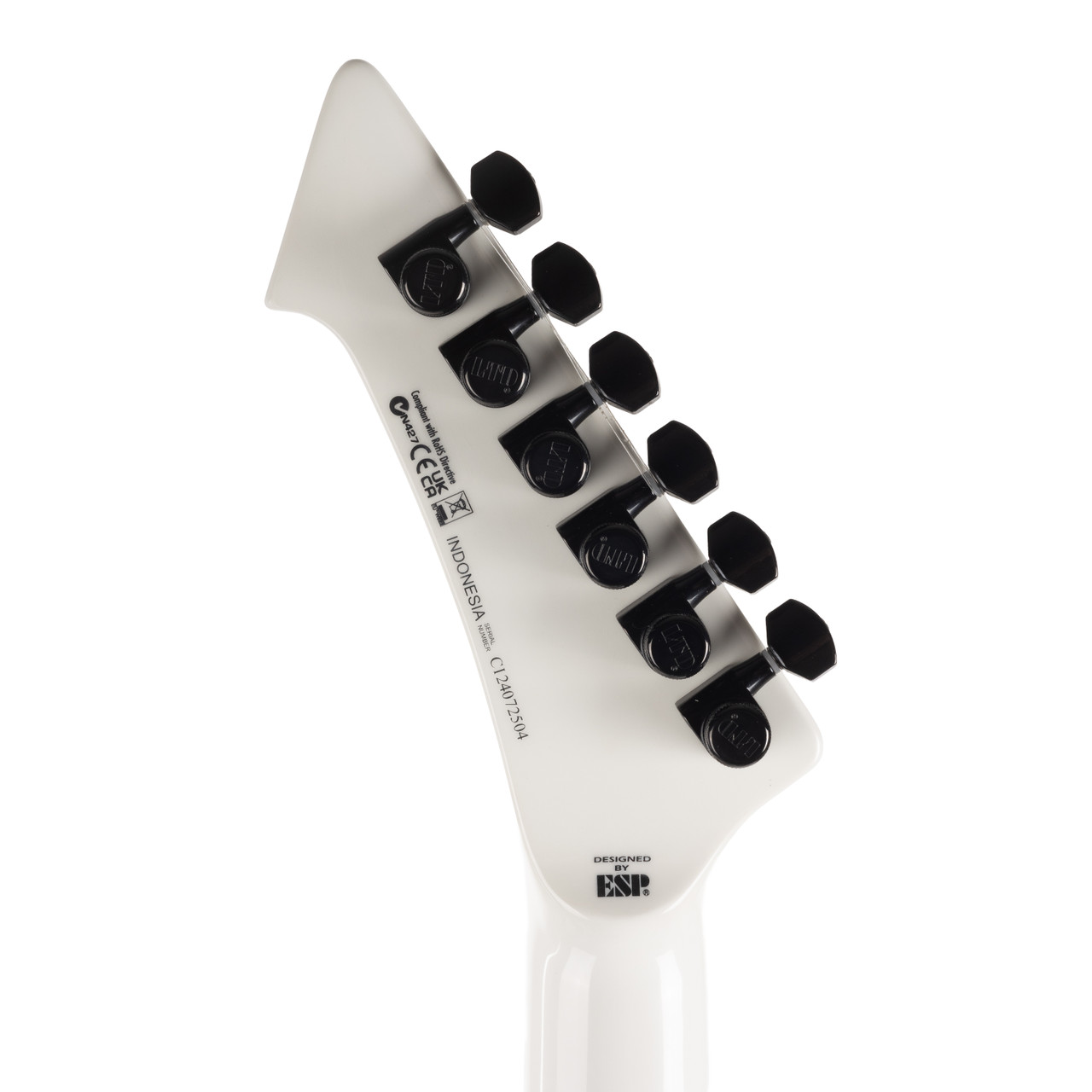 Used ESP LTD James Hetfield Snakebyte White 2024 - Cream City Music