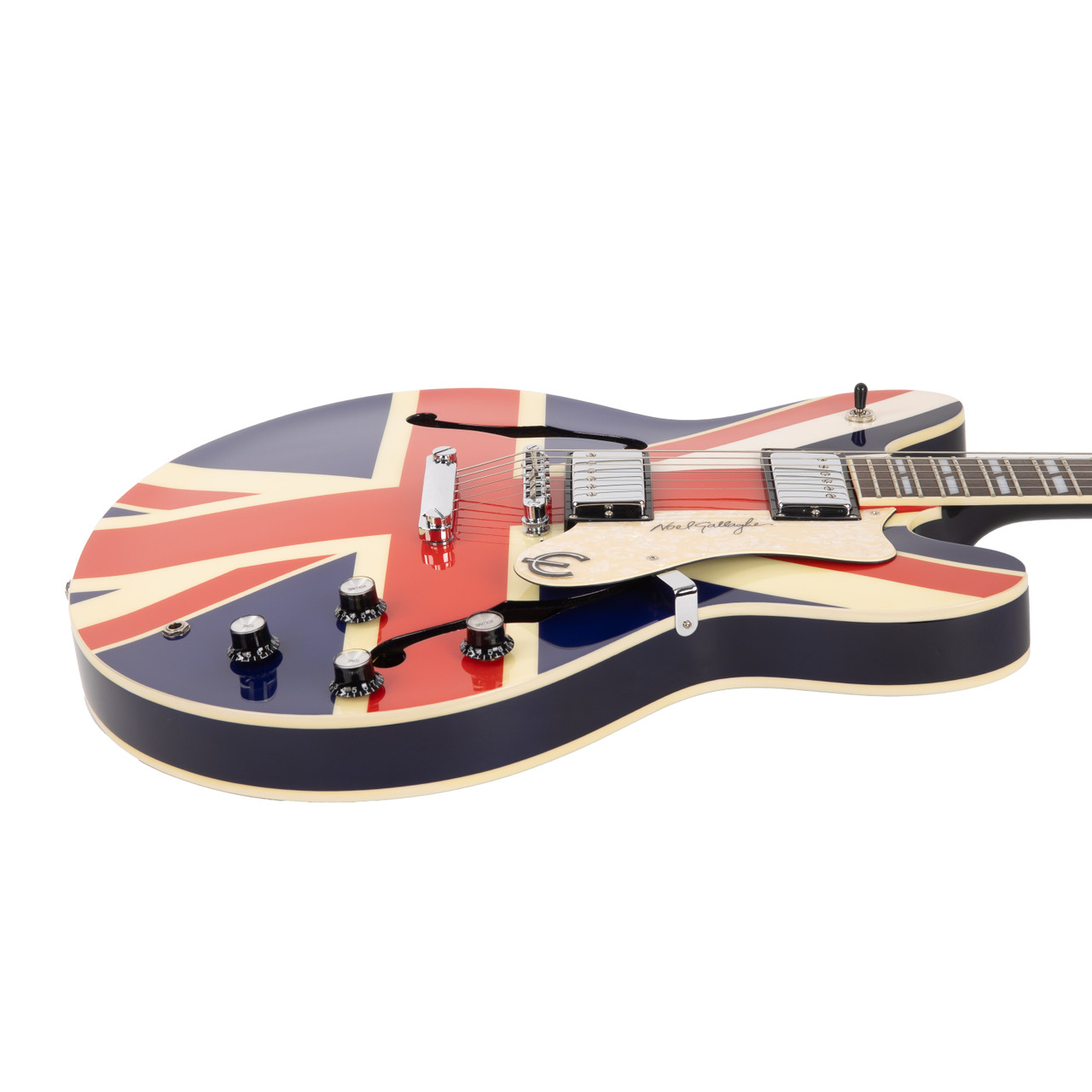 Used Epiphone Noel Gallagher Supernova Union Jack 2001 - Cream