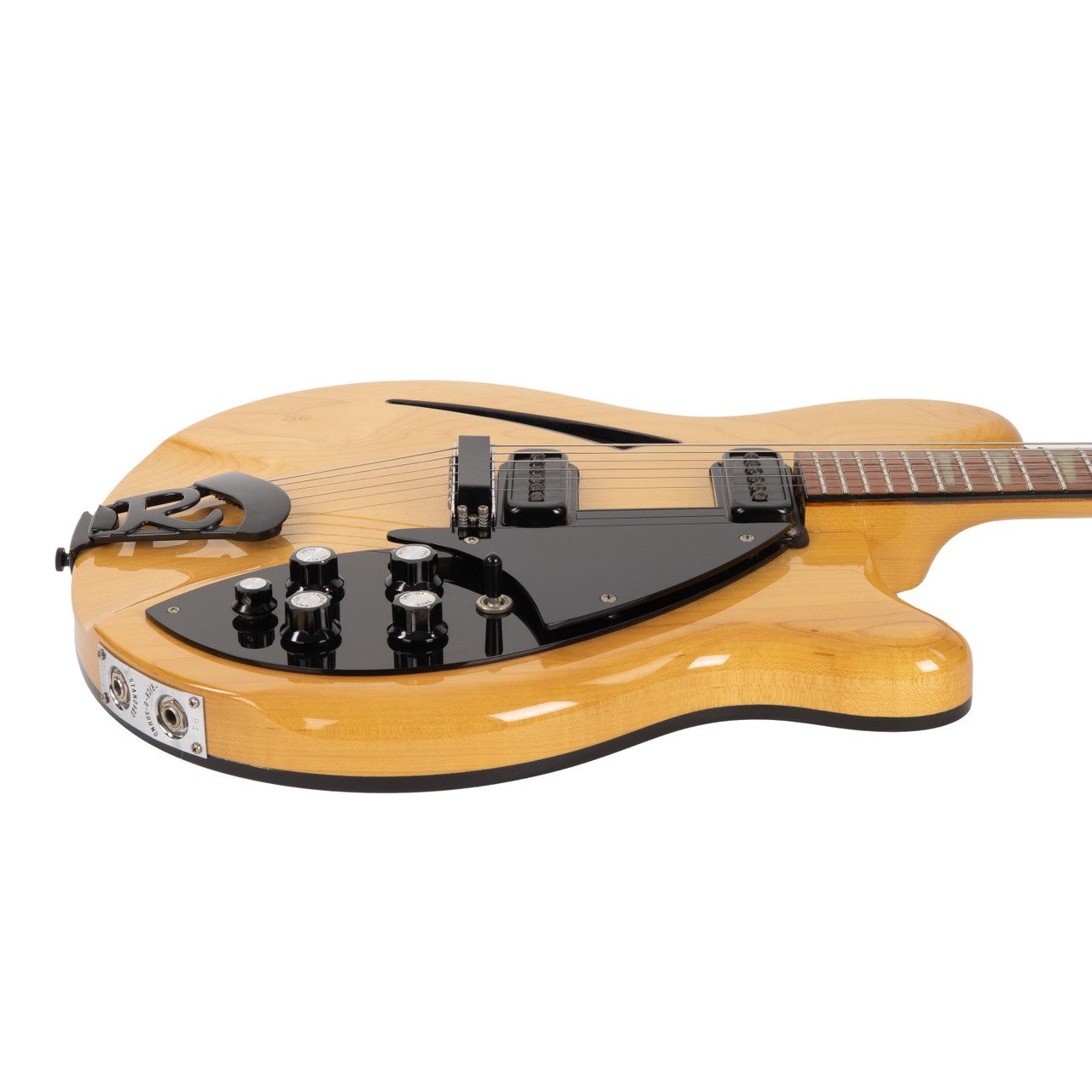 Vintage Rickenbacker 360 Mapleglo Black Hardware 1991 - Cream City