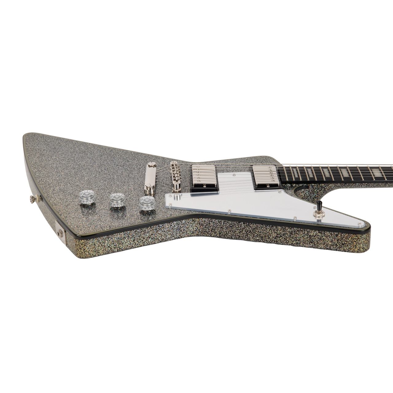Epiphone Lzzy Hale Explorer Custom - Black Diamond Holographic