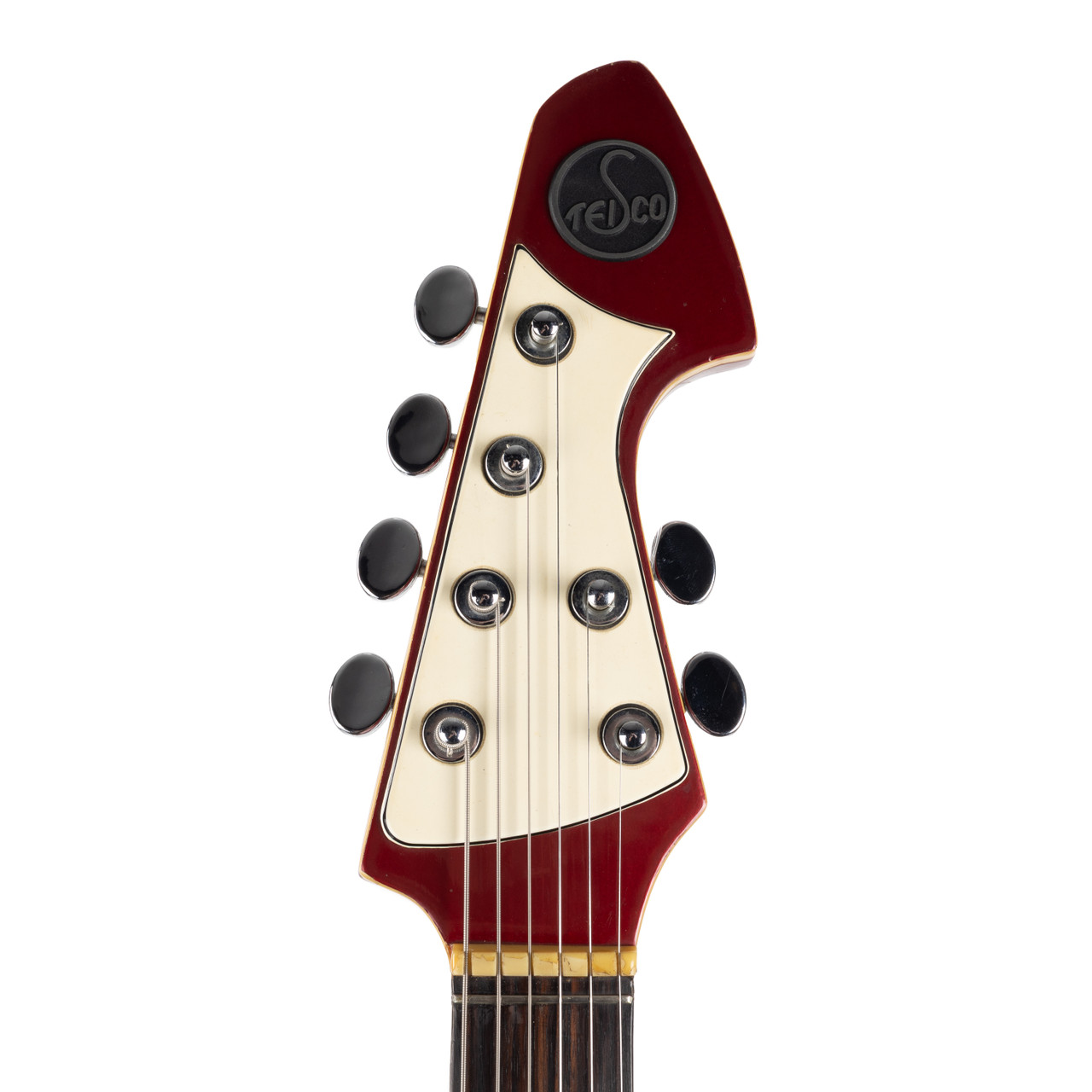 Vintage Teisco Spectrum 5 Red 1960s | Cream City Music