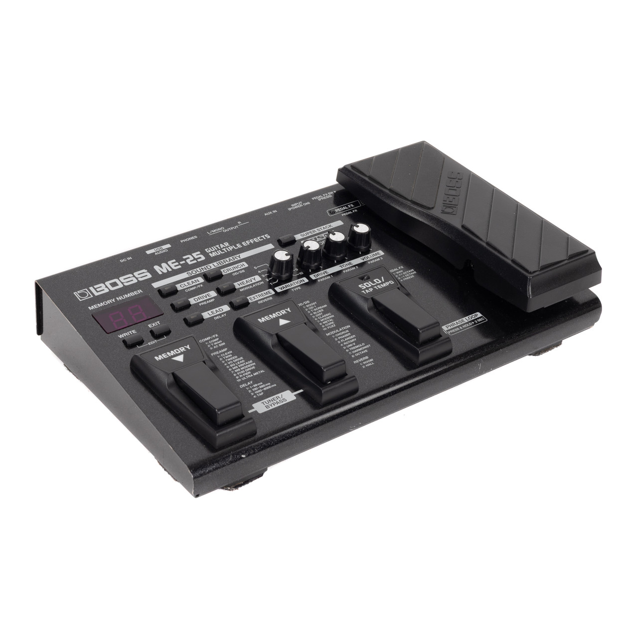 BOSS GUITER MULTIPLE EFFECTS ME-25【中古】 Used Boss ME-25 Multi-Effects Pedal - Cream City Music