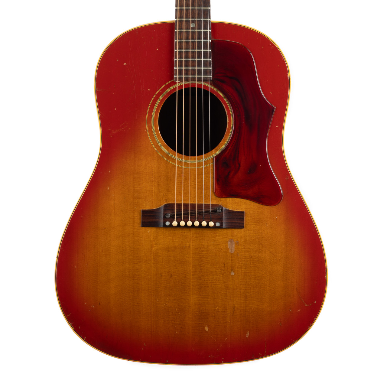 Vintage Gibson J-50 ADJ Cherry Sunburst 1967 - Cream City Music