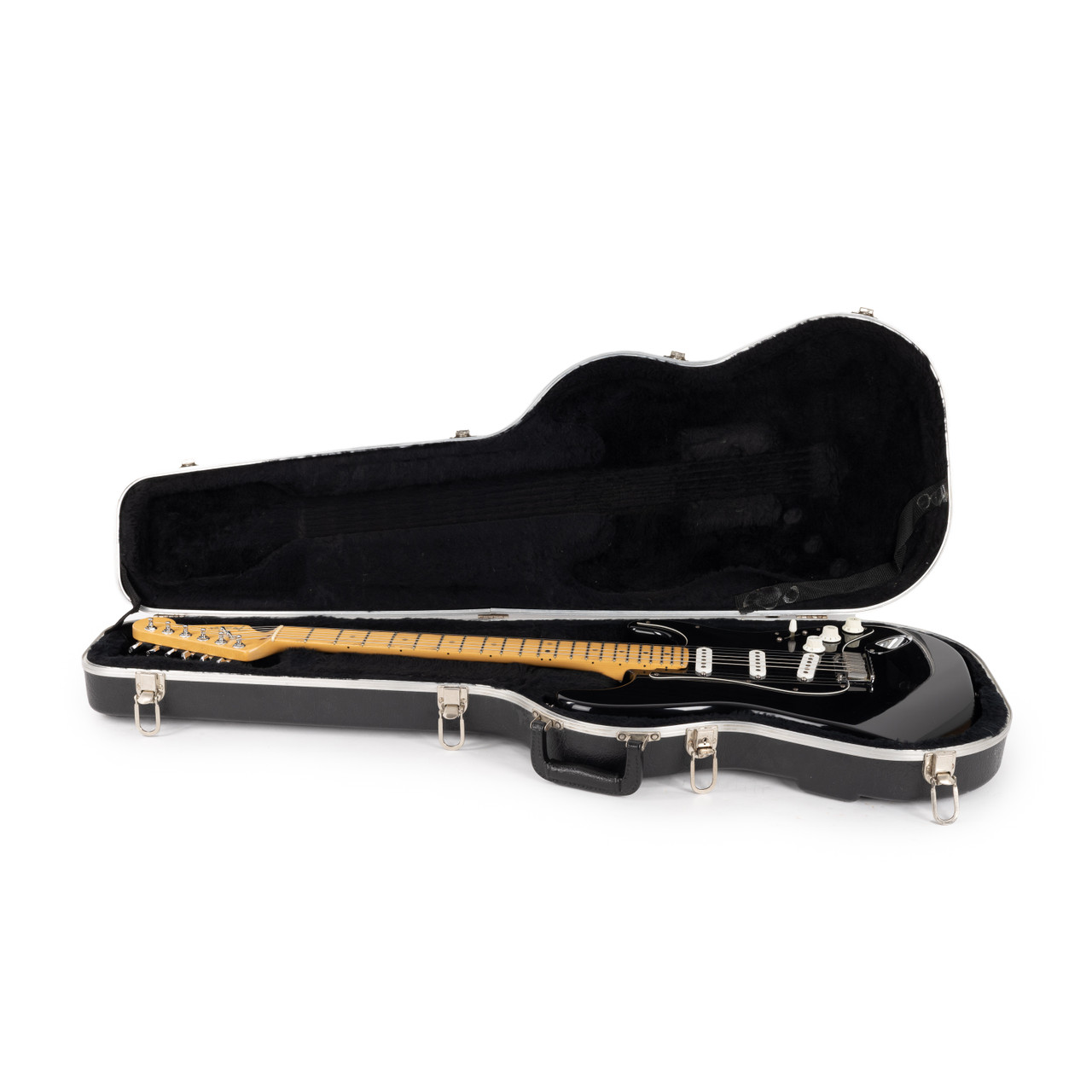 Vintage Fender American Standard Stratocaster Black 1995 - Cream