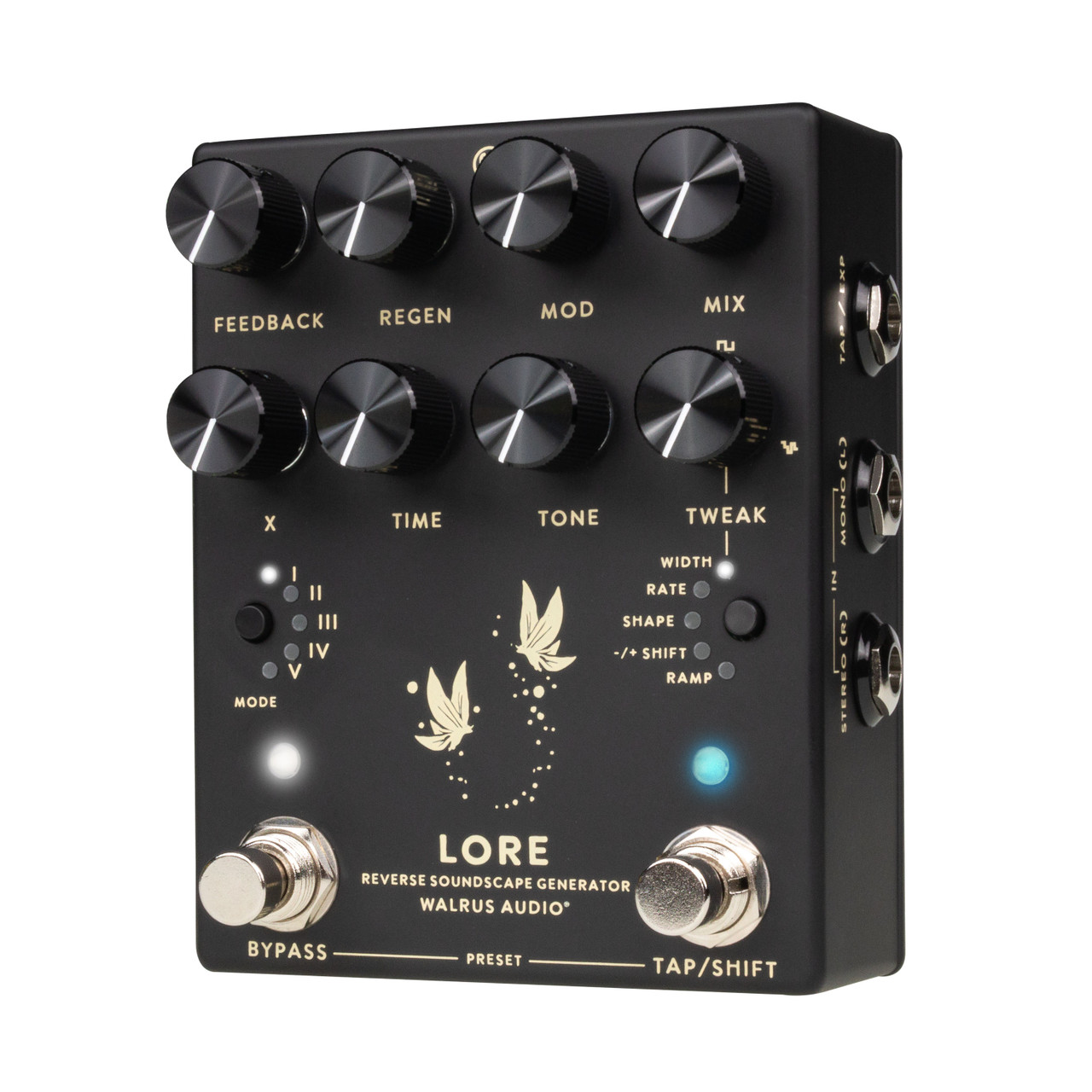 Walrus Audio Lore MKII Reverse Soundscape Generator Pedal - Black
