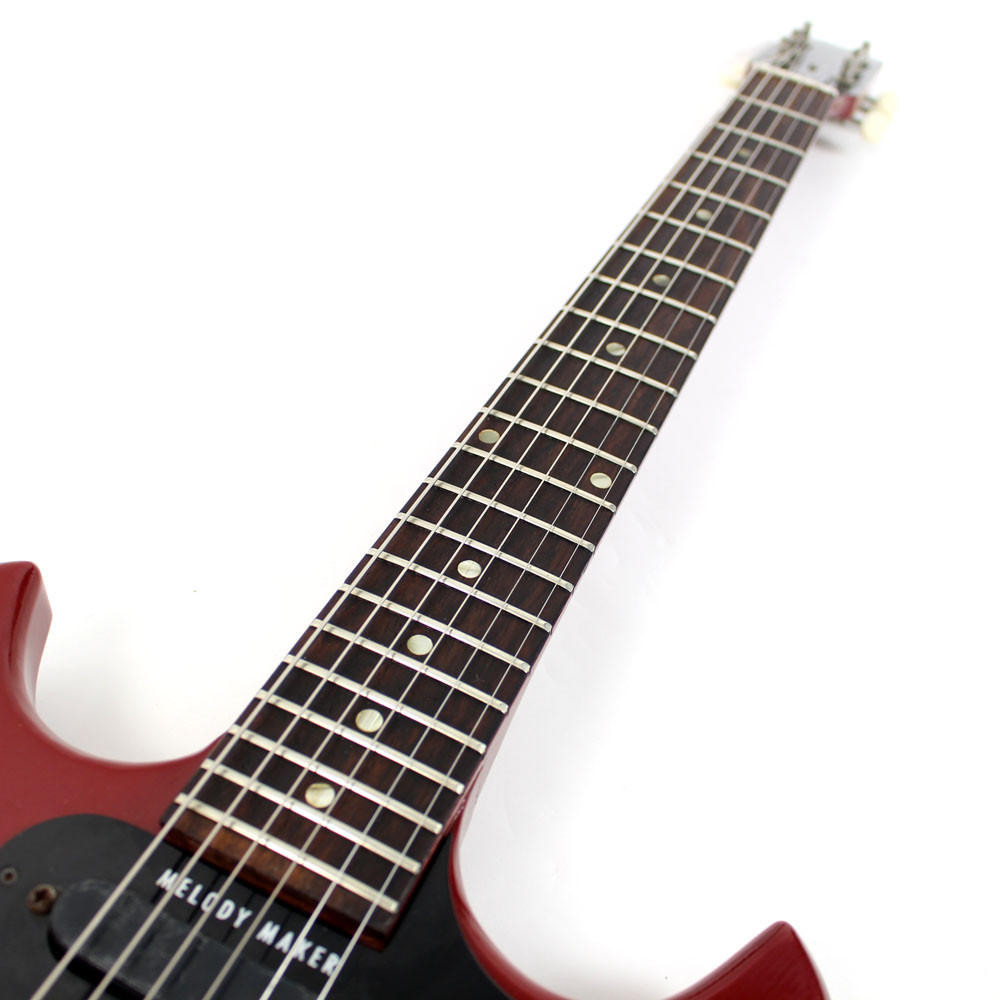 Vintage 1965 Gibson Melody Maker D Electric Guitar in Cardinal Red