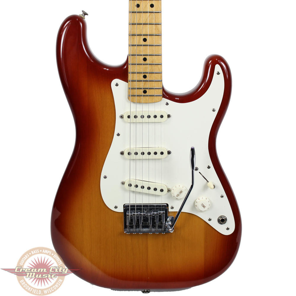 Vintage 1984 Fender USA Made American Standard Stratocaster Sienna