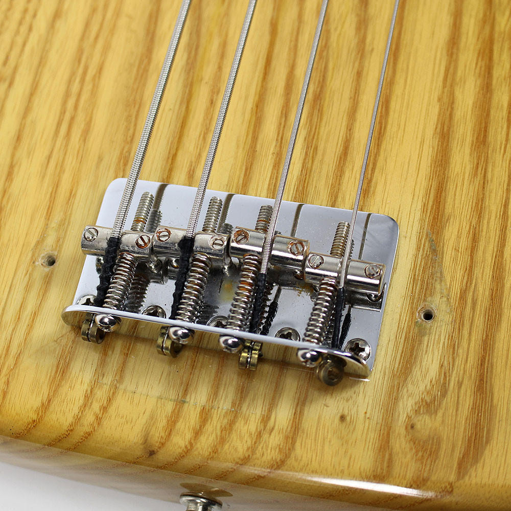 Vintage 1981 Fender Precision Bass Natural Finish | Cream City Music