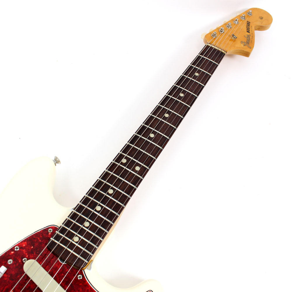 Vintage 1960s Fender Mustang/Duo Sonic II Electric Guitar in White