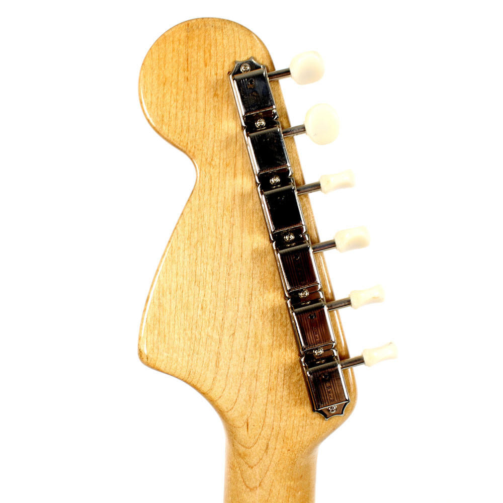 Vintage 1965 Fender Duo Sonic II Electric Guitar in Blue Finish