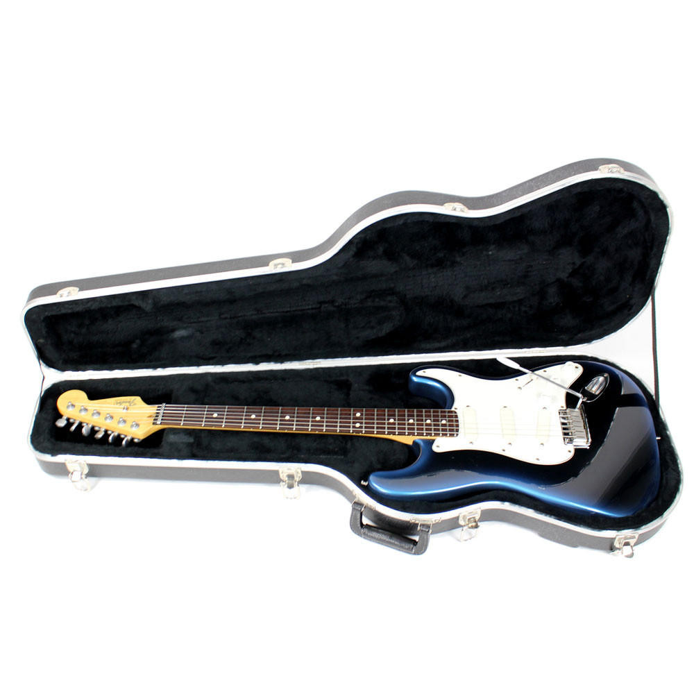 1992 Fender USA Made Stratocaster Plus Electric Guitar in Blue