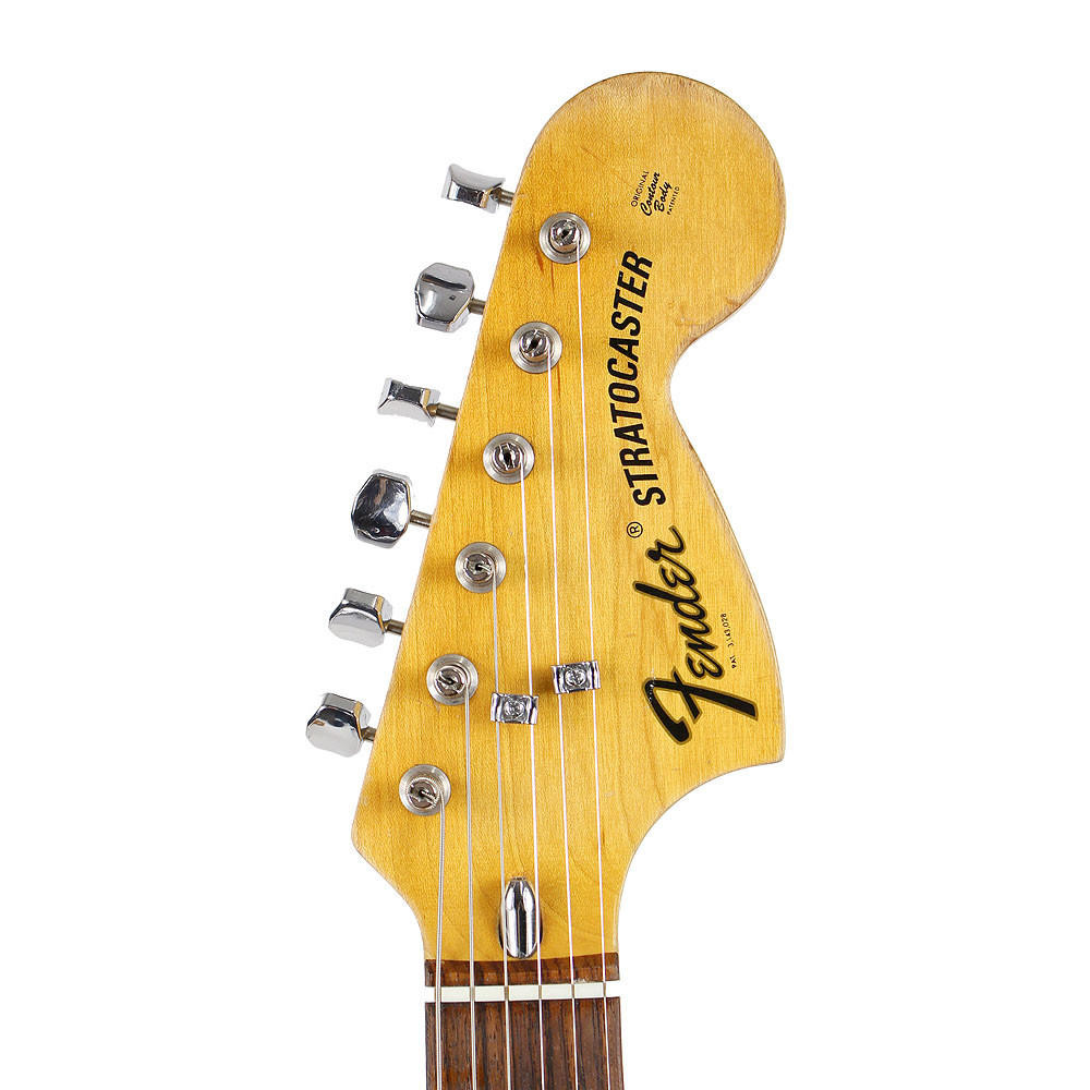 Vintage 1975 Fender Stratocaster Electric Guitar Natural | Cream