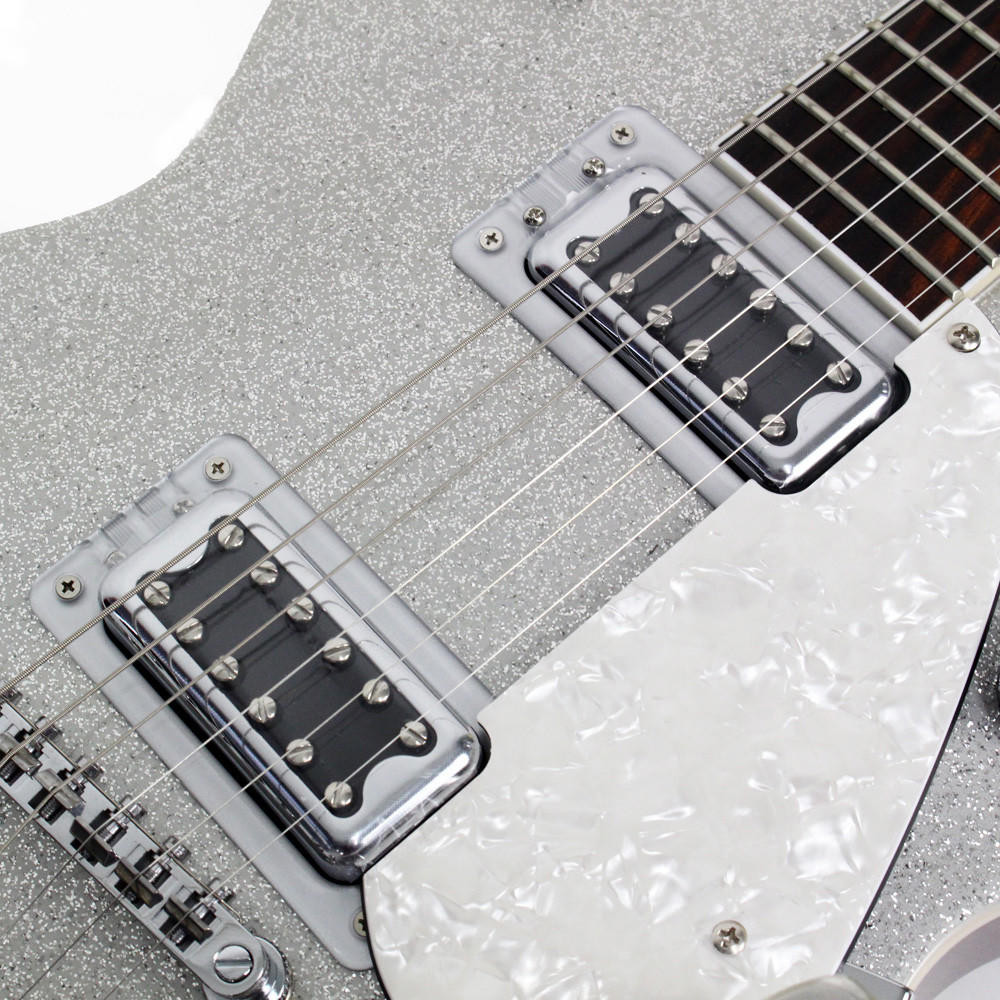 グレッチ　エレクトロマティック  Jet Sparkle silver Gretsch Synchromatic (G1616) Silver Sparkle Jet – L
