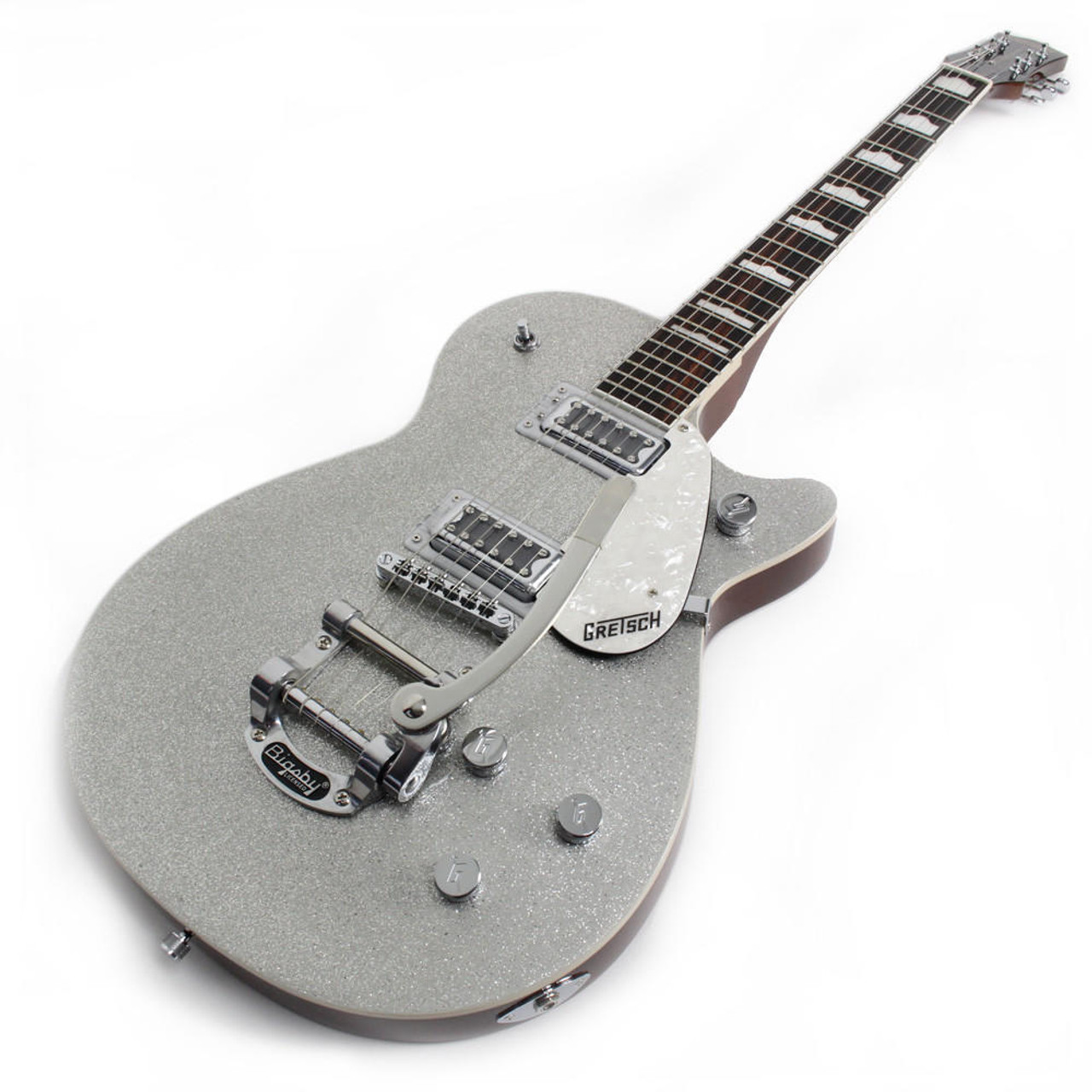 Gretsch G5439T Silver Sparkle Electromatic Pro Jet with Bigsby