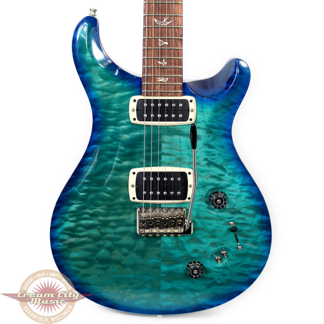 2012 PRS Paul Reed Smith 408 Electric Guitar Makena Blue Finish