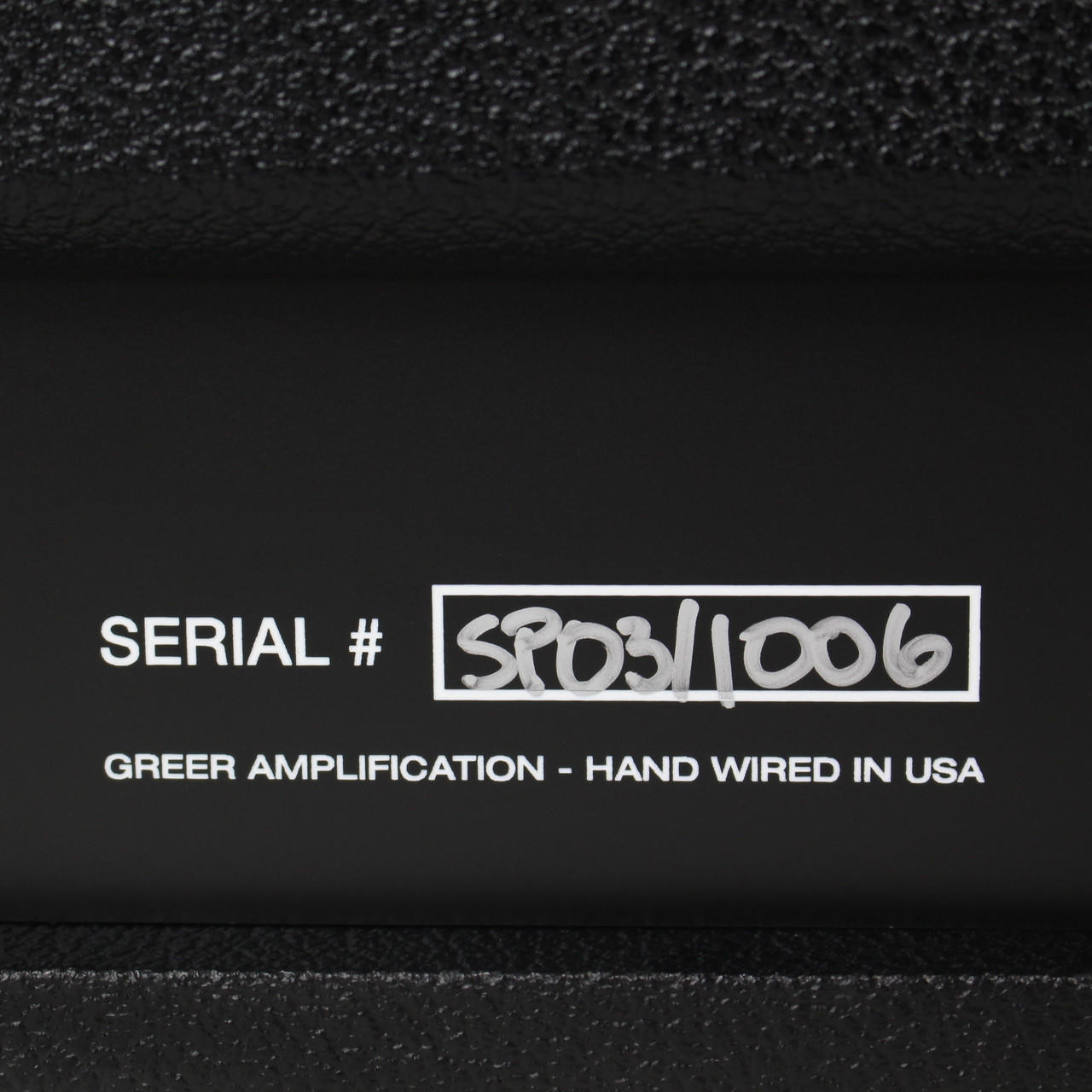 Greer Amplification Special 20 Boutique Tube Amp Head | Cream City