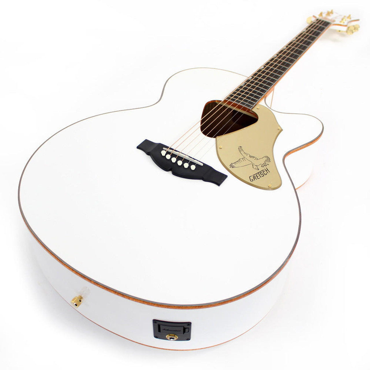 Gretsch G5022CWFE Rancher White Falcon Jumbo Cutaway Acoustic