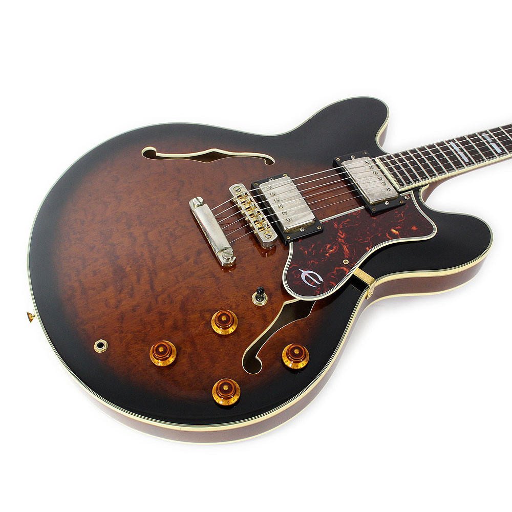 1991 Epiphone Sheraton II Semi Hollow Body Electric Guitar in  