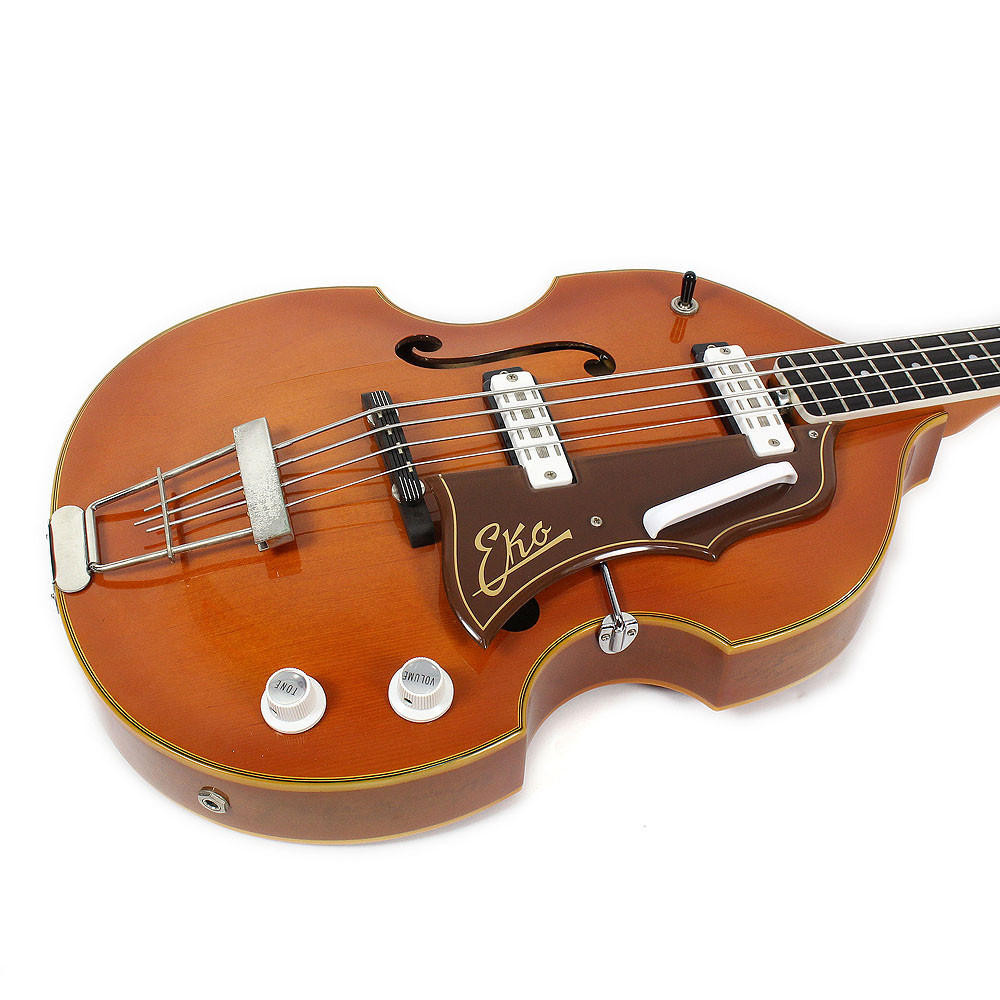 Vintage Eko 995 Hollow Body Electric Bass Guitar | Cream City Music