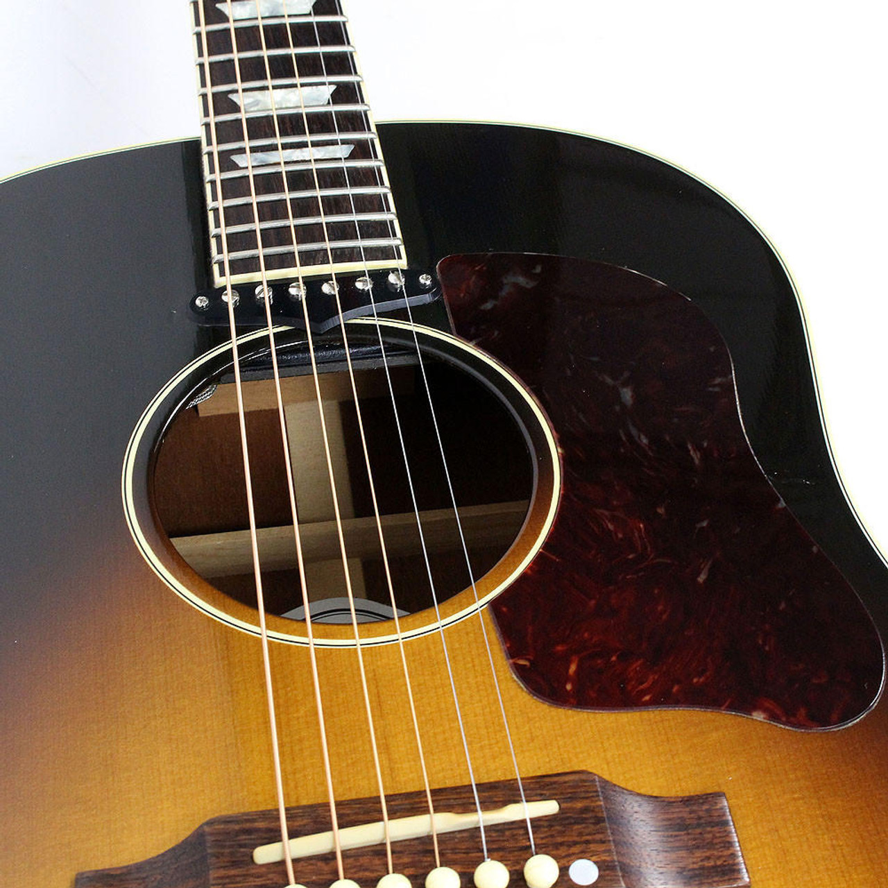 2007 Gibson J-160E Dreadnought Acoustic Guitar Sunburst