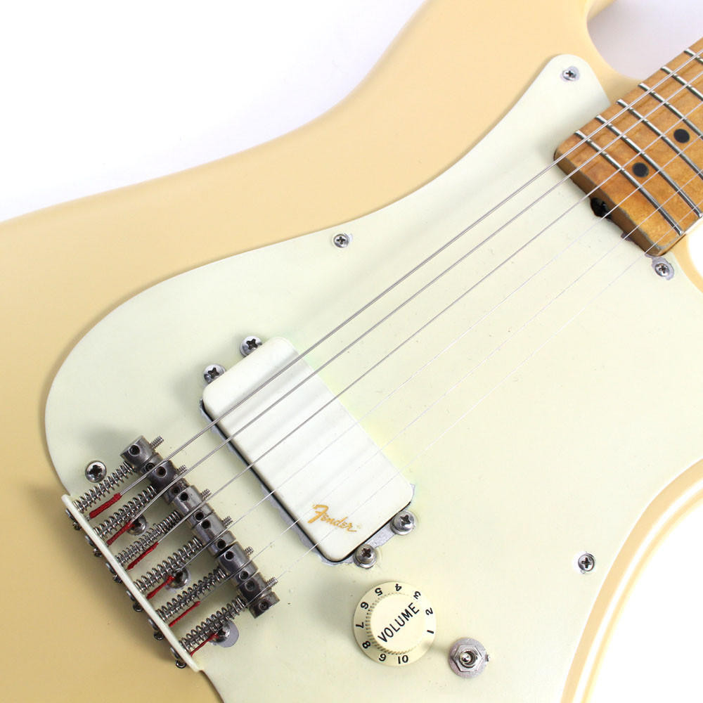 Vintage 1982 USA Made Fender Bullet 1 Electric Guitar in White