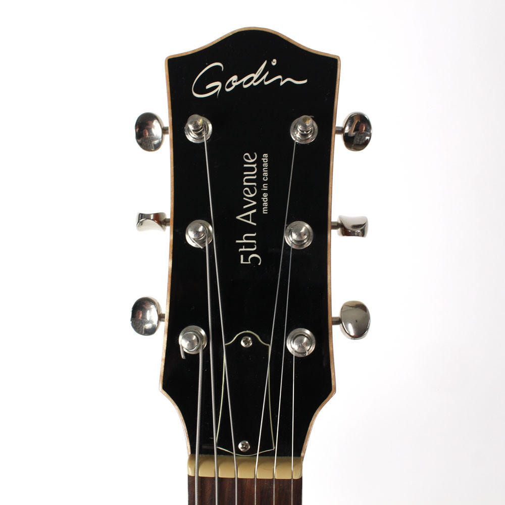 激レア Godin 5th Avenue アーチトップギター　黒/ブラック Godin 5th Avenue Kingpin - Black | Sweetwater