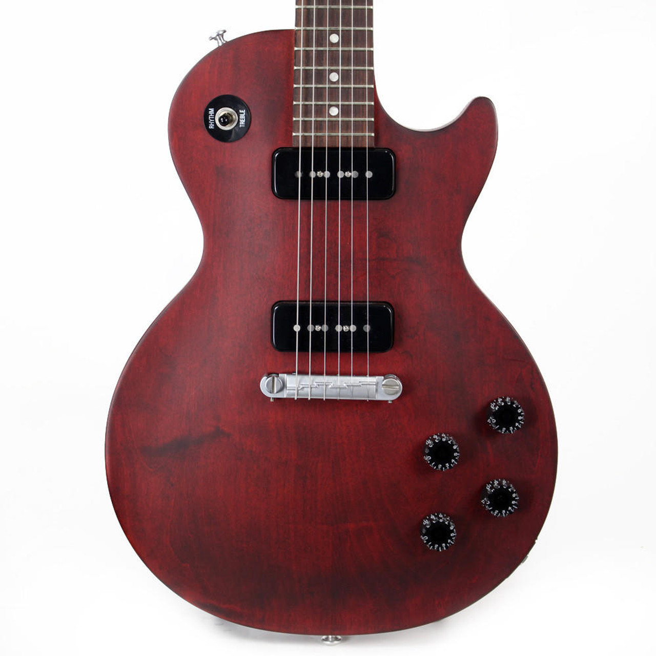 Used 2014 Gibson Les Paul Melody Maker in Wine Red Satin | Cream