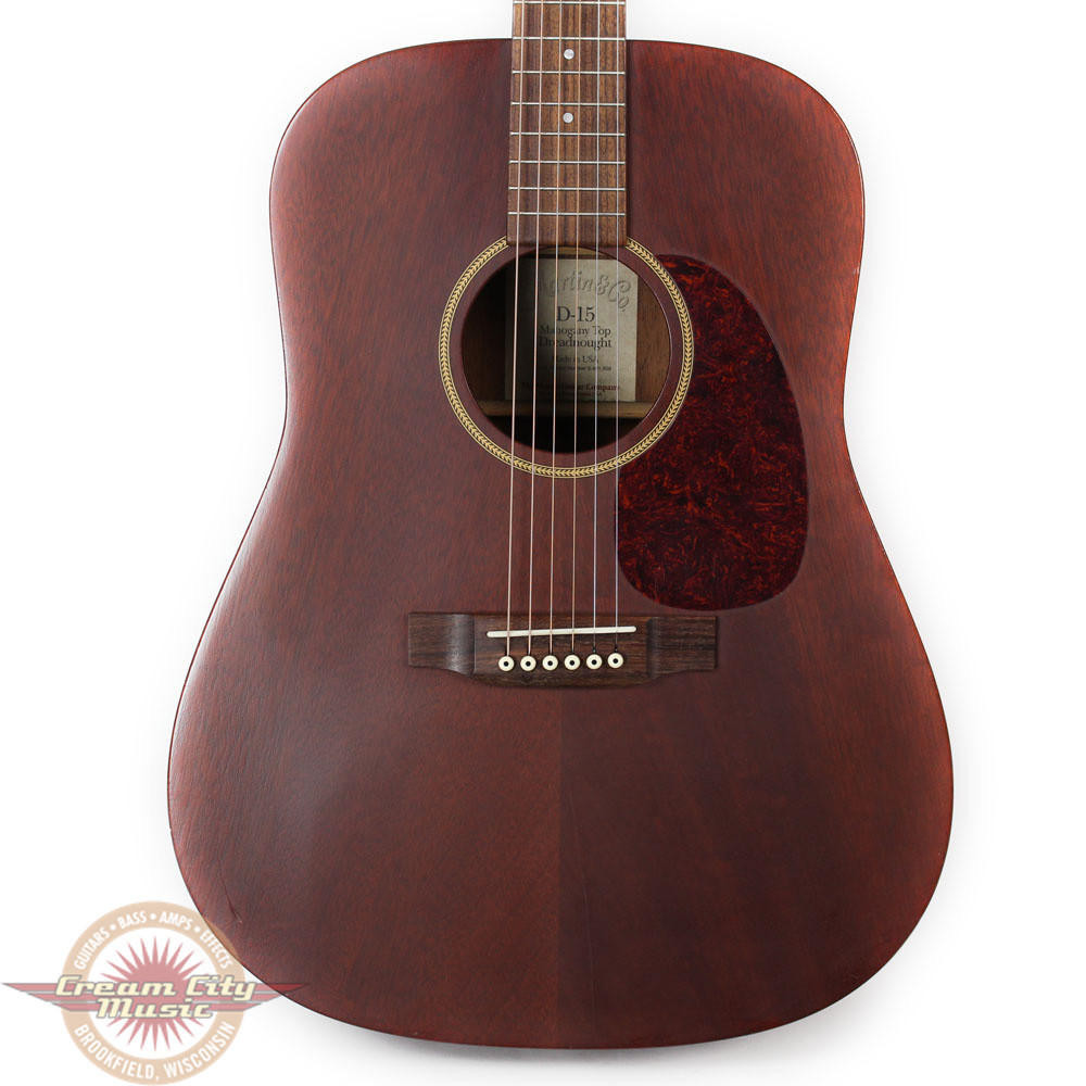 1998 Martin D-15 Dreadnought Acoustic Guitar | Cream City Music