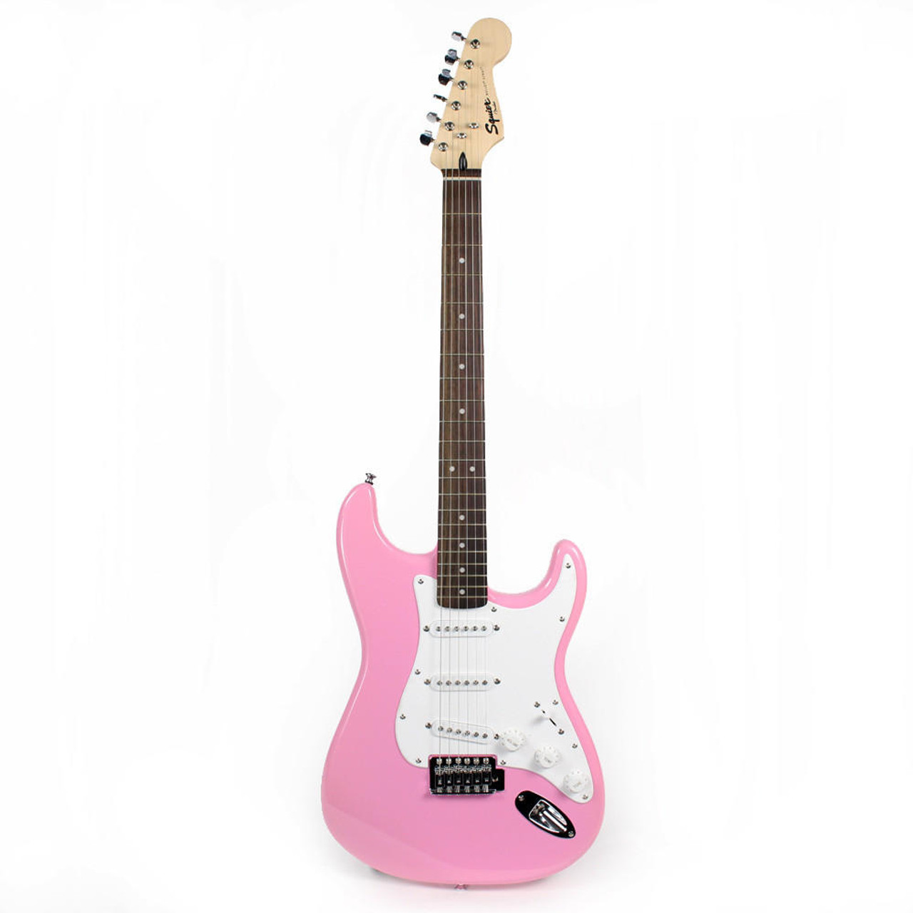 Squier Bullet Stratocaster Electric Guitar in Pink Finish