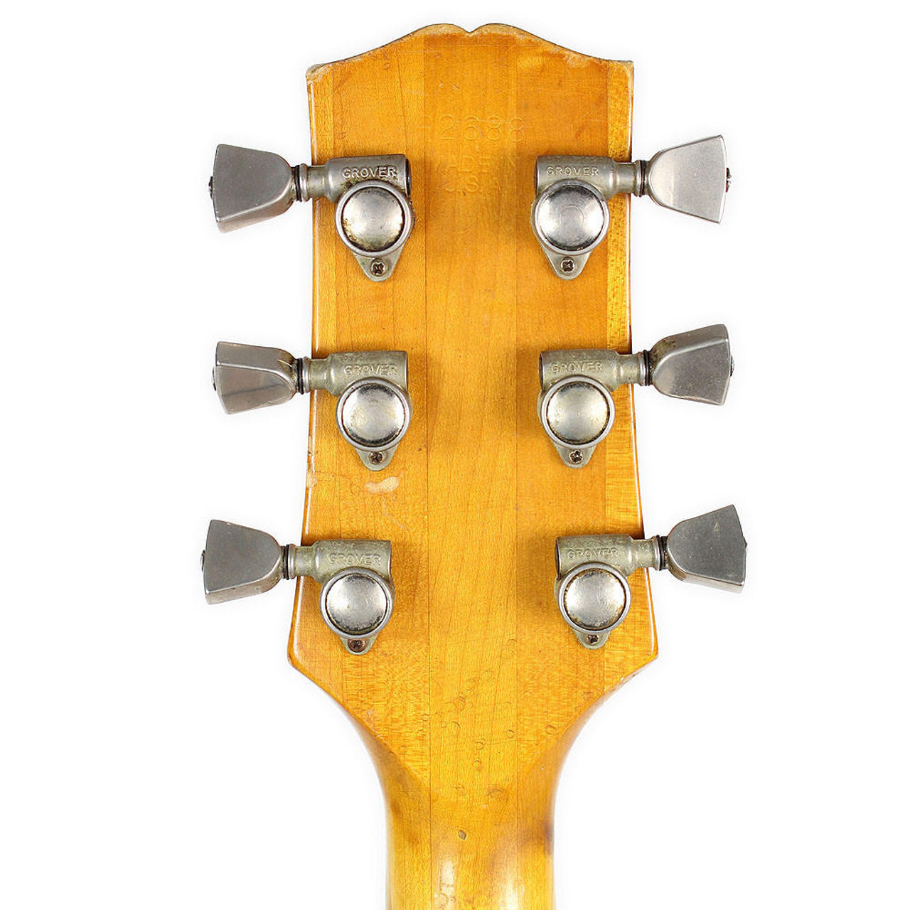 Vintage 1975 Gibson L6-S Electric Guitar Natural | Cream