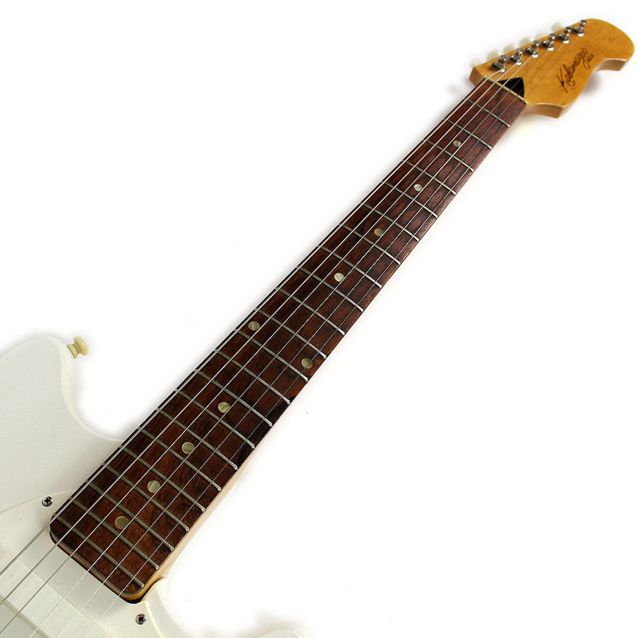 Vintage 1965 Kalamazoo KG-2 Electric Guitar White | Cream