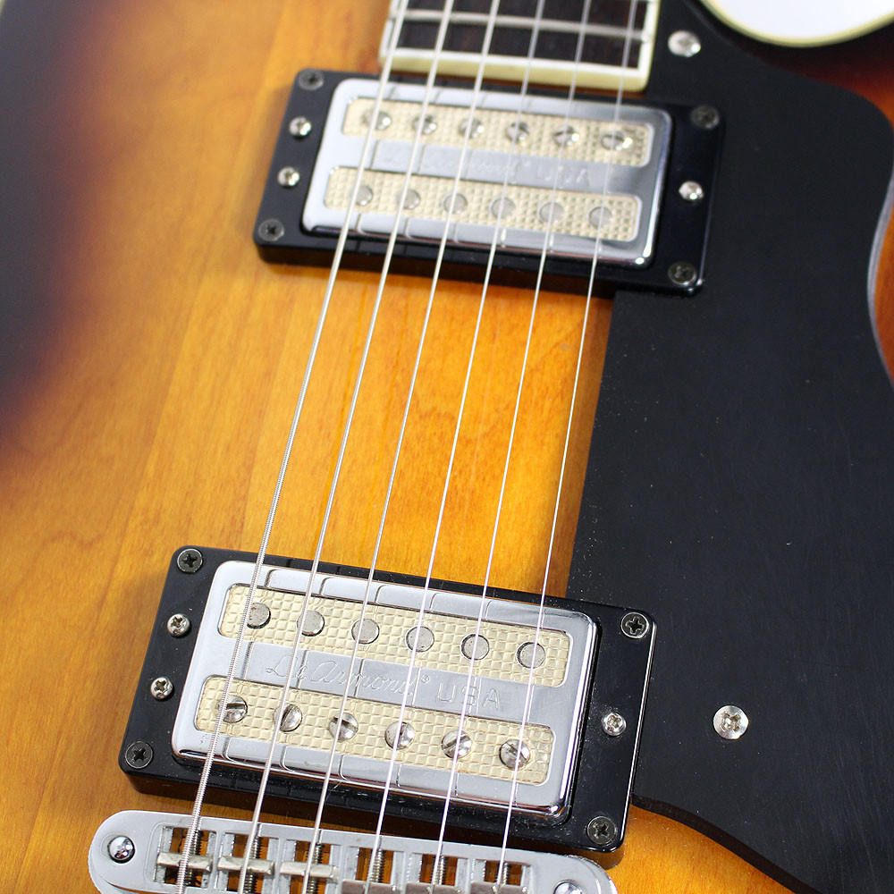 Used DeArmond by Guild M-75 Electric Guitar Sunburst | Cream City