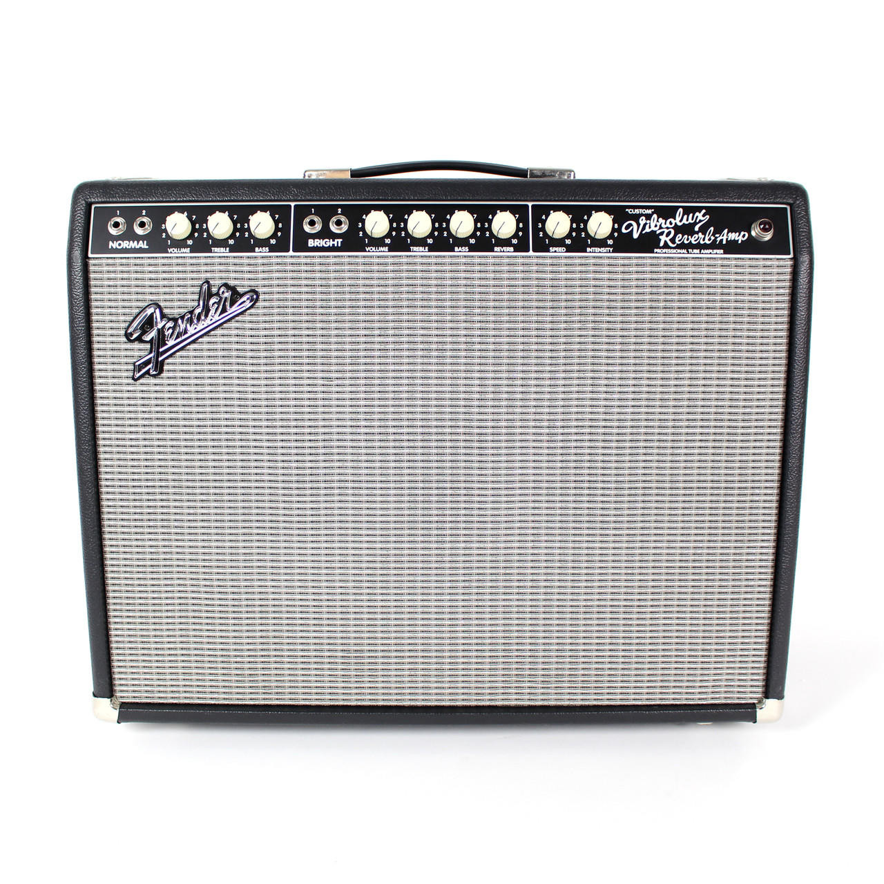 Used 2014 Fender Custom Vibrolux Reverb 40W 2x10 Tube Combo Amp