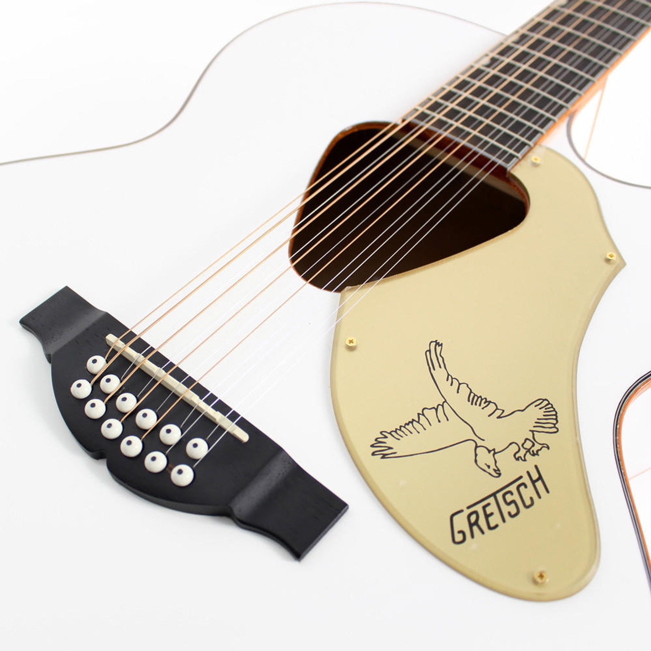 Gretsch G5022CWFE-12 Rancher White Falcon Jumbo 12-String Acoustic Electric