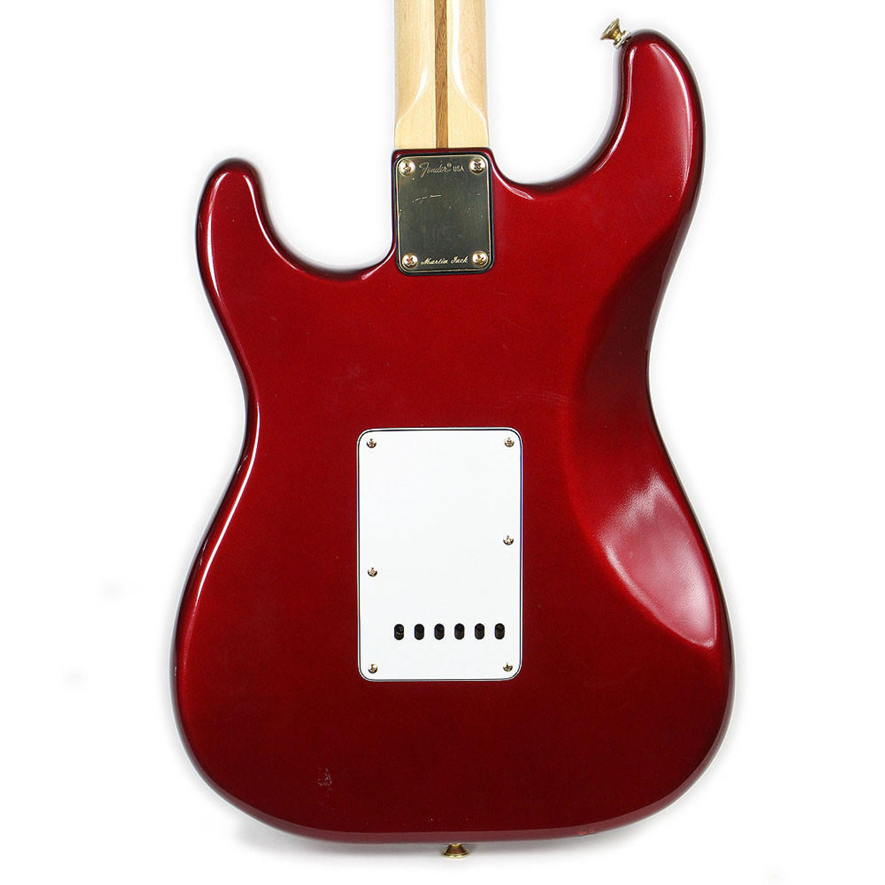 Fender The STRAT from 1979-1980 in Candy Apple Red with maple neck