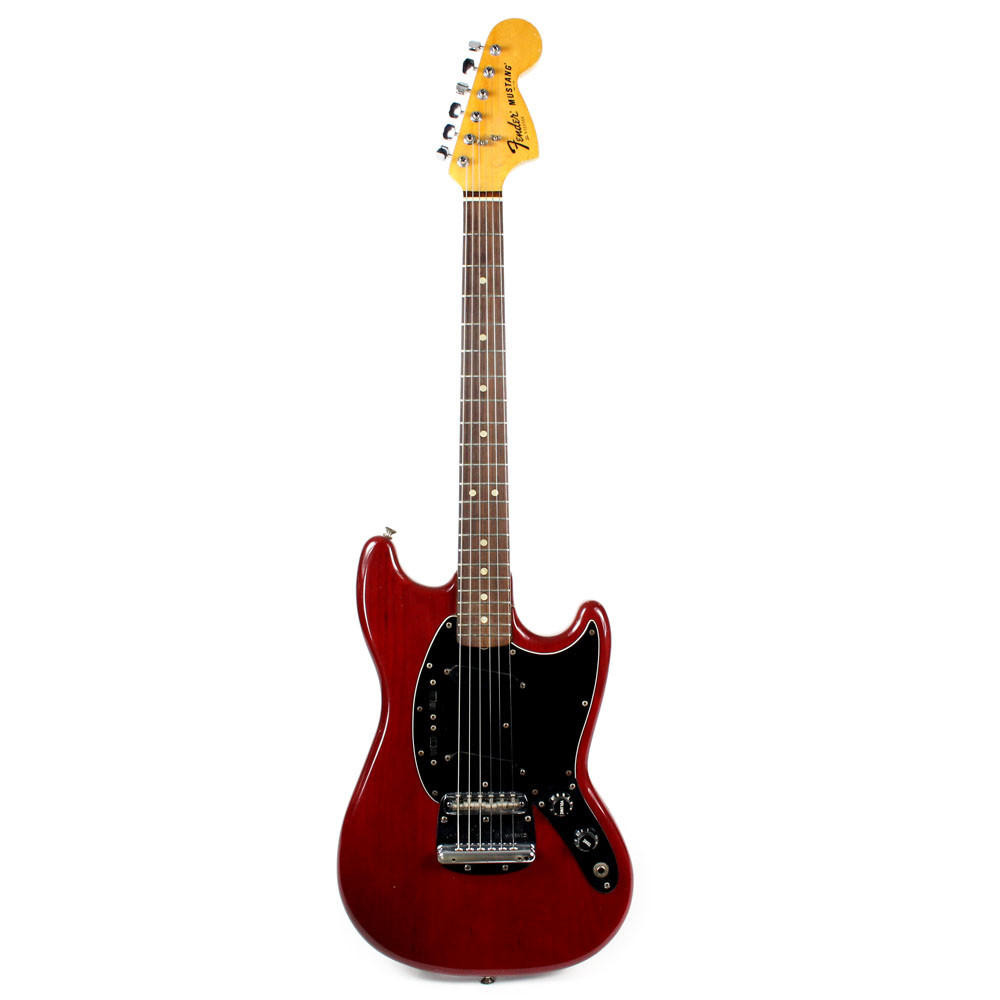 【Vintage】 FENDER / 1979 Mustang ムスタング Vintage 1979 Fender Mustang Electric Guitar Translucent Red