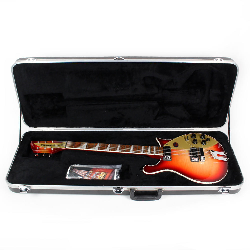 2012 Rickenbacker 660 Solid Body Electric Guitar in Fireglo