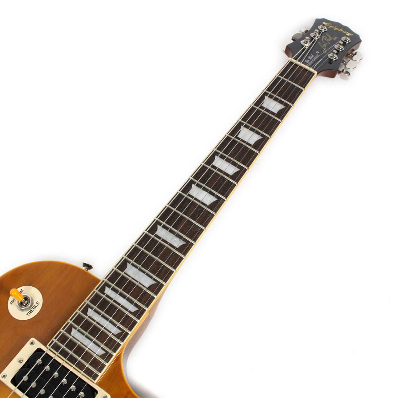 Used Epiphone Limited Edition Custom Shop Les Paul Classic Plaintop  Electric Guitar Honeyburst