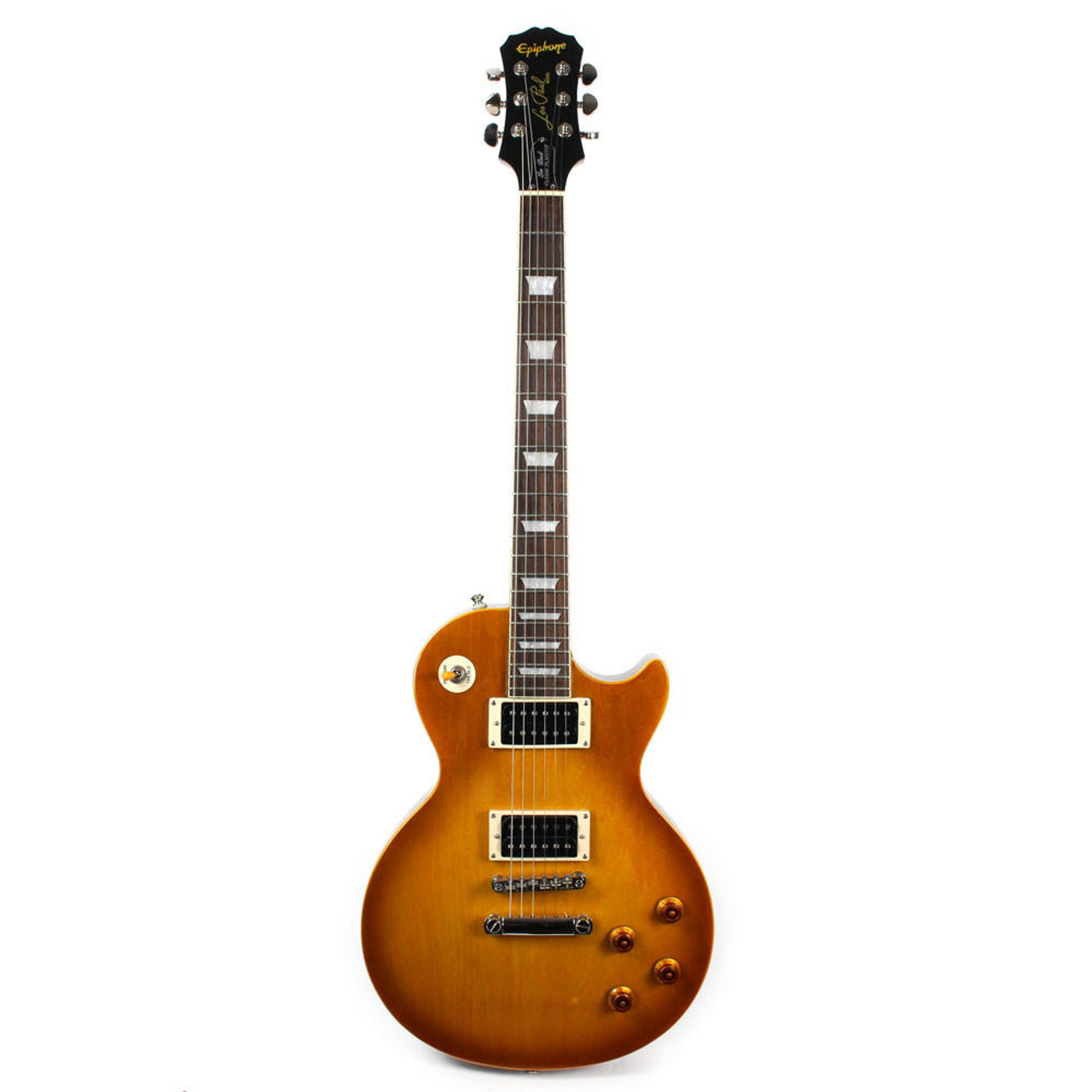 Used Epiphone Limited Edition Custom Shop Les Paul Classic Plaintop  Electric Guitar Honeyburst