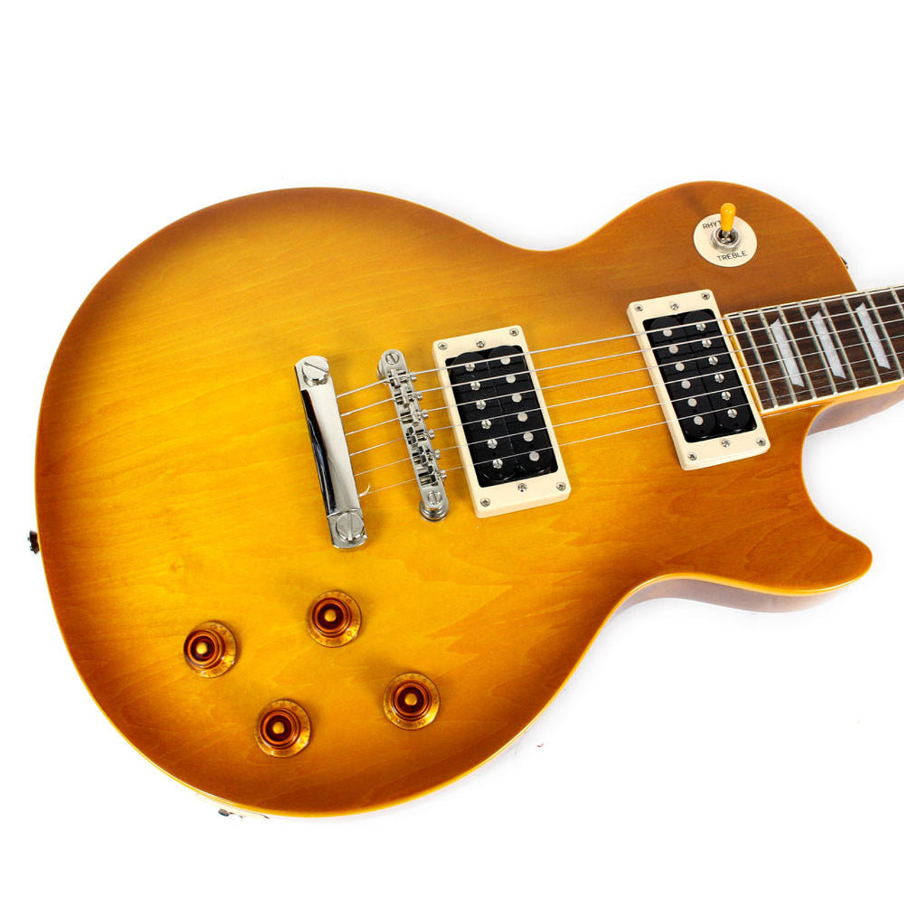 Used Epiphone Limited Edition Custom Shop Les Paul Classic Plaintop  Electric Guitar Honeyburst