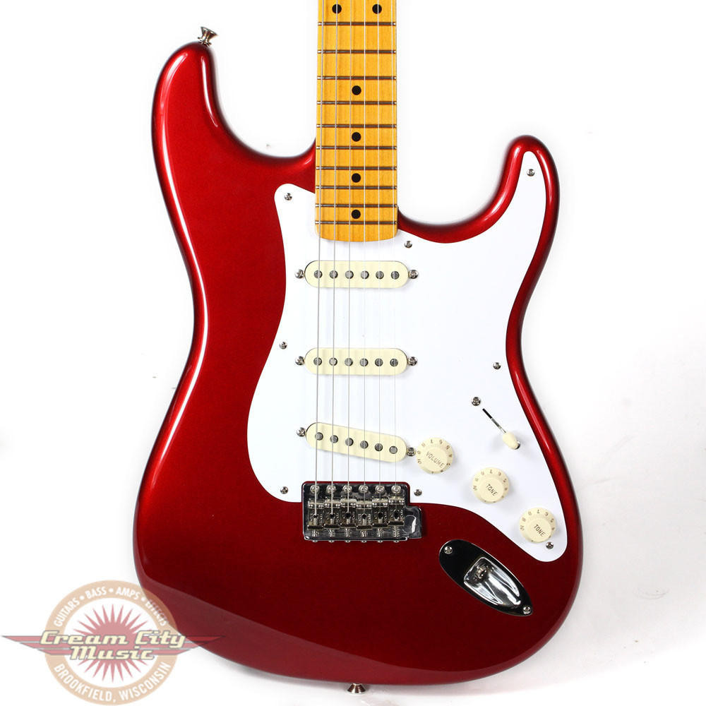 2011 Fender American Vintage 57 Reissue Stratocaster Candy Apple