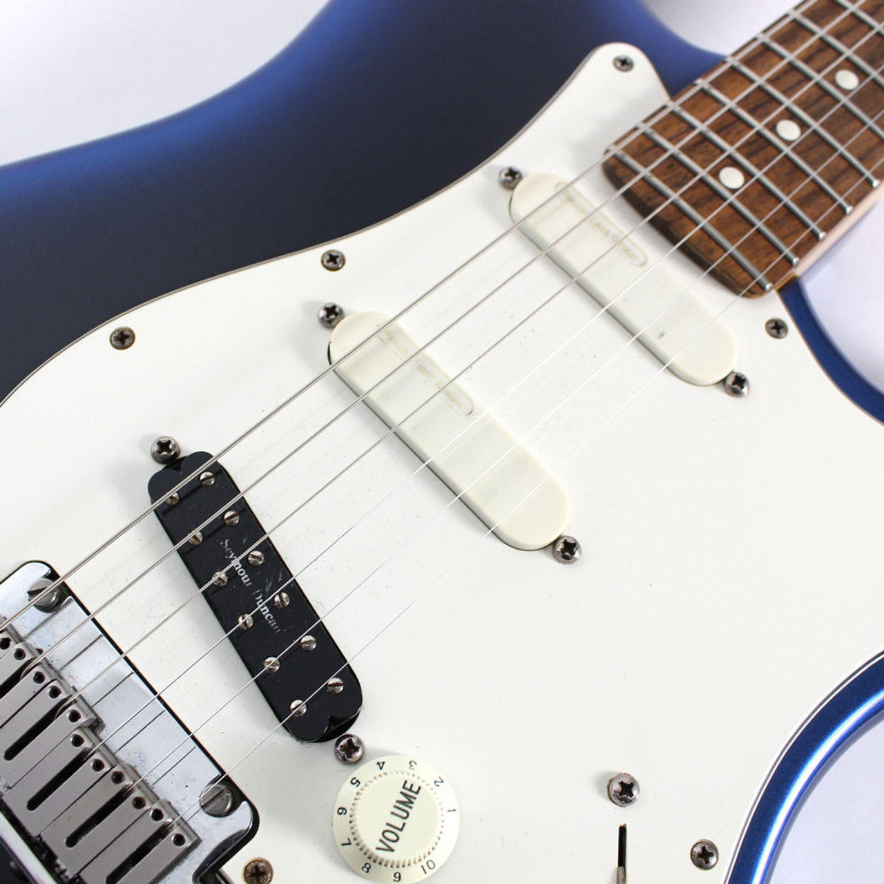 1995 Fender Strat Plus Stratocaster Electric Guitar Blue
