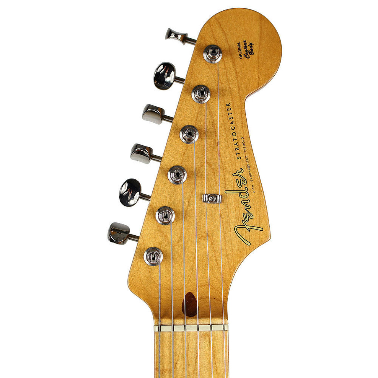 2010 Fender MIM 50s Classic Stratocaster Fiesta Red | Cream
