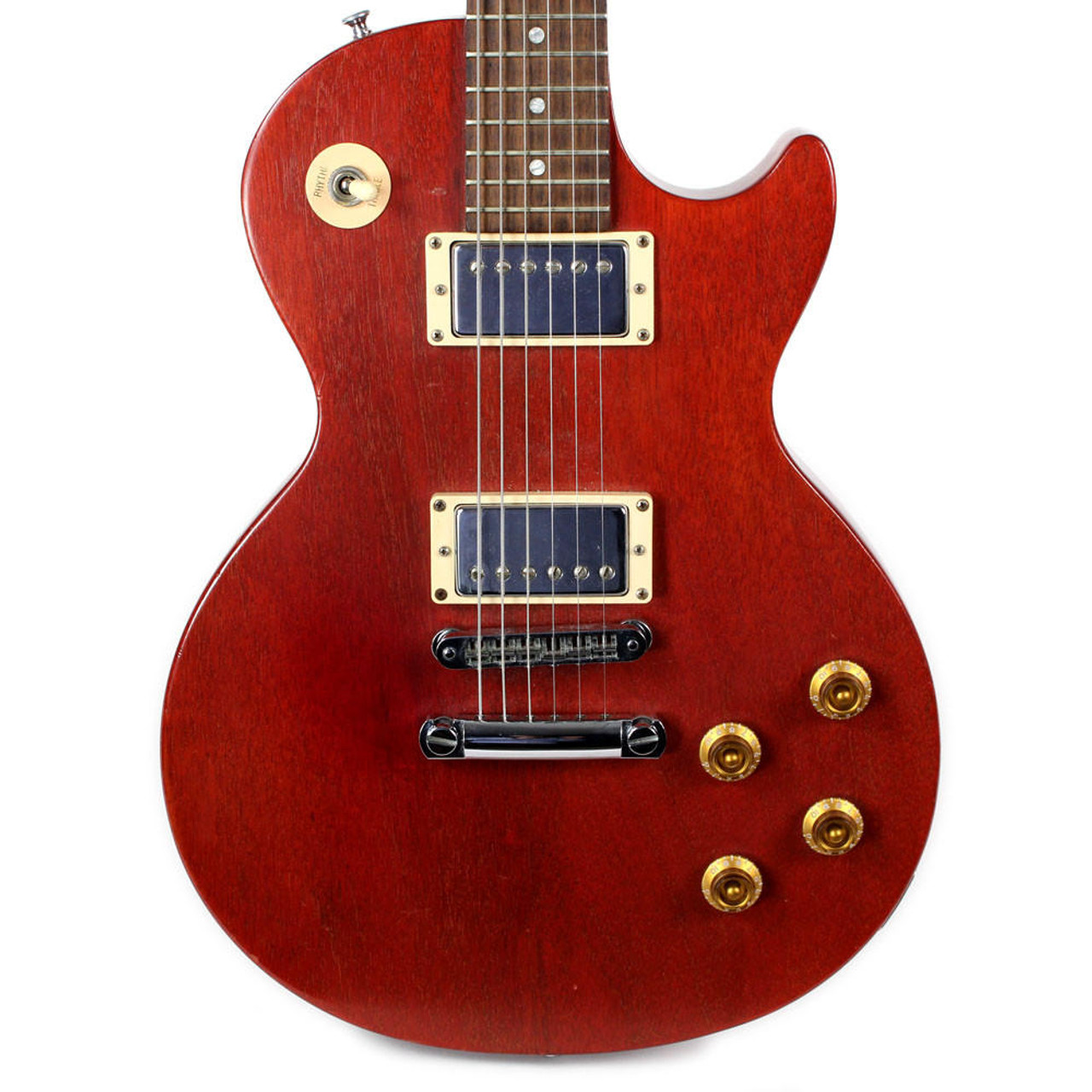 2002 Gibson Faded Series Les Paul Special Electric Guitar Cherry