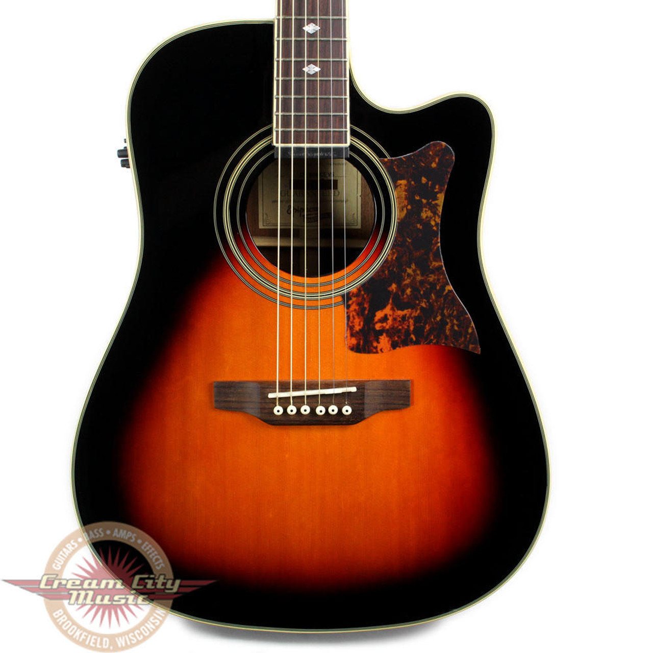 Used Epiphone Masterbuilt DR-500MCE Dreadnought Acoustic Guitar