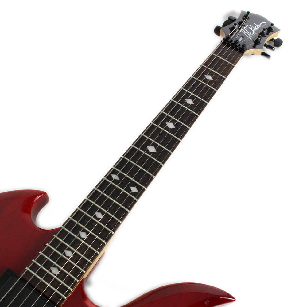 Used B.C. Rich Mockingbird Electric Guitar Translucent Red | Cream