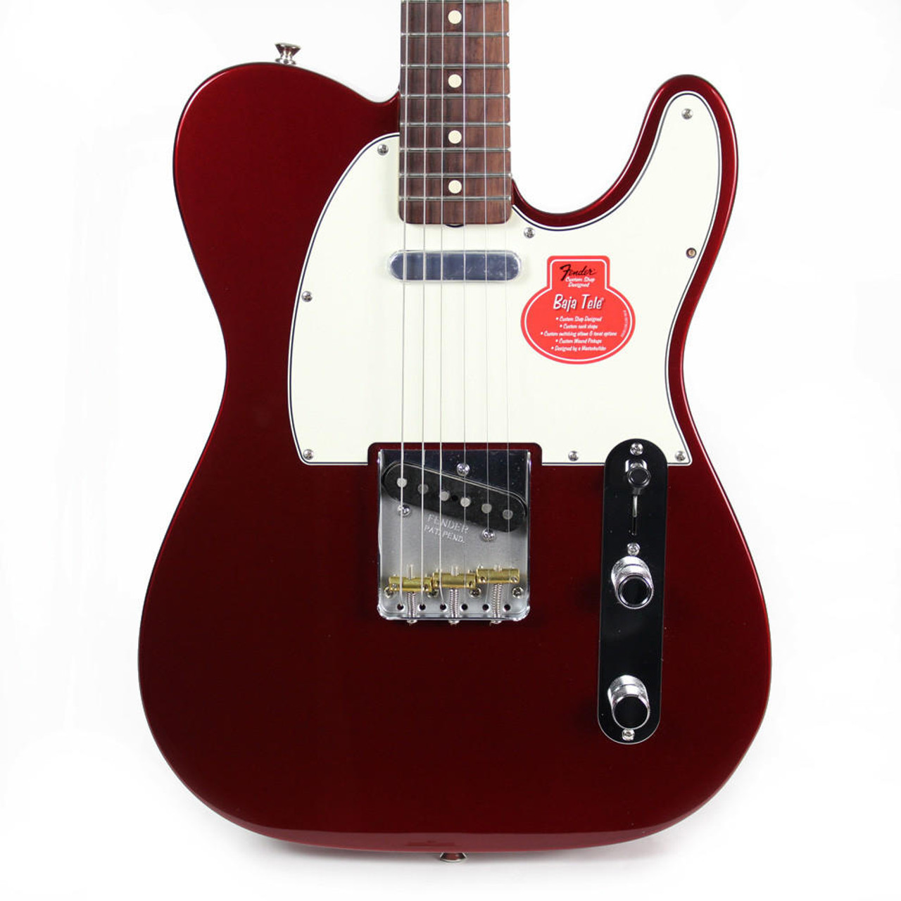 Fender Classic Player Baja '60s Telecaster Electric Guitar in Candy Apple  Red